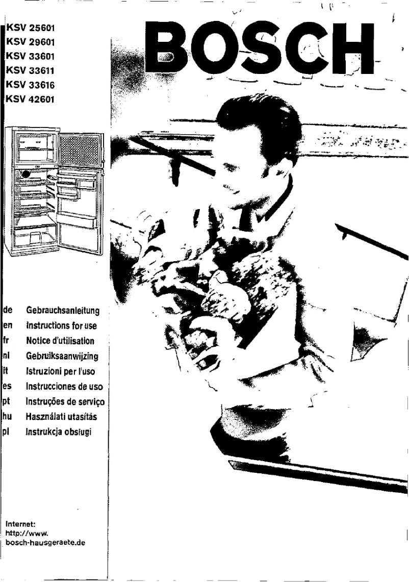 Image de la première page du manuel de l'appareil KSV29601