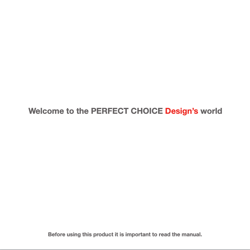 Page n°1 - Manuel utilisateur Perfect Choice PC-044475