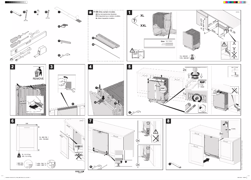Image de la première page du manuel de l'appareil GVW280XL