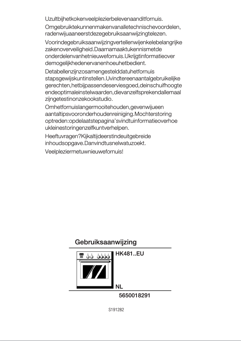 Page n°1 - Manuel utilisateur Siemens HK48145