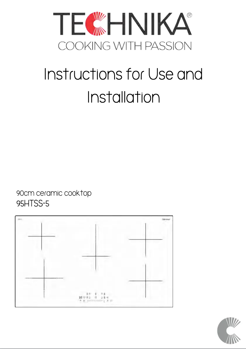 Página 1 del manual Manual de usuario Technika 95HTSS-5
