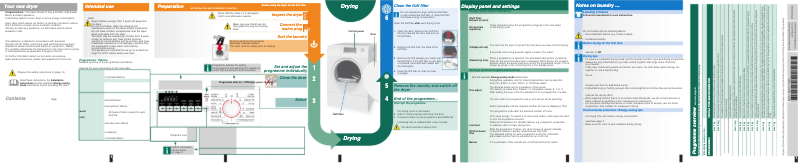Page 1 de la notice Manuel utilisateur Bosch WTA74200AU