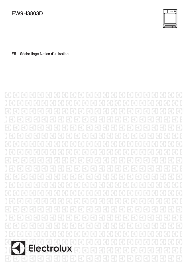 Page n°1 - Manuel utilisateur Electrolux EW9H3803D
