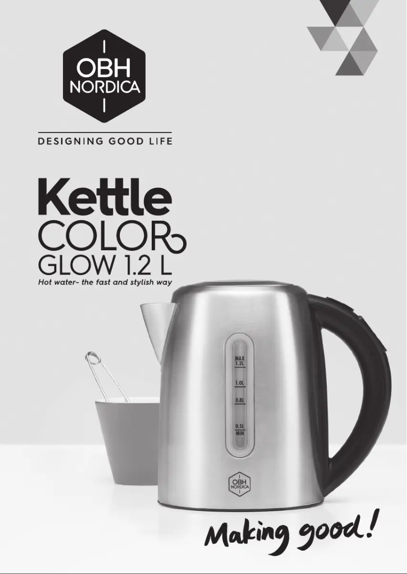 Image de la première page du manuel de l'appareil Color Glow 6407