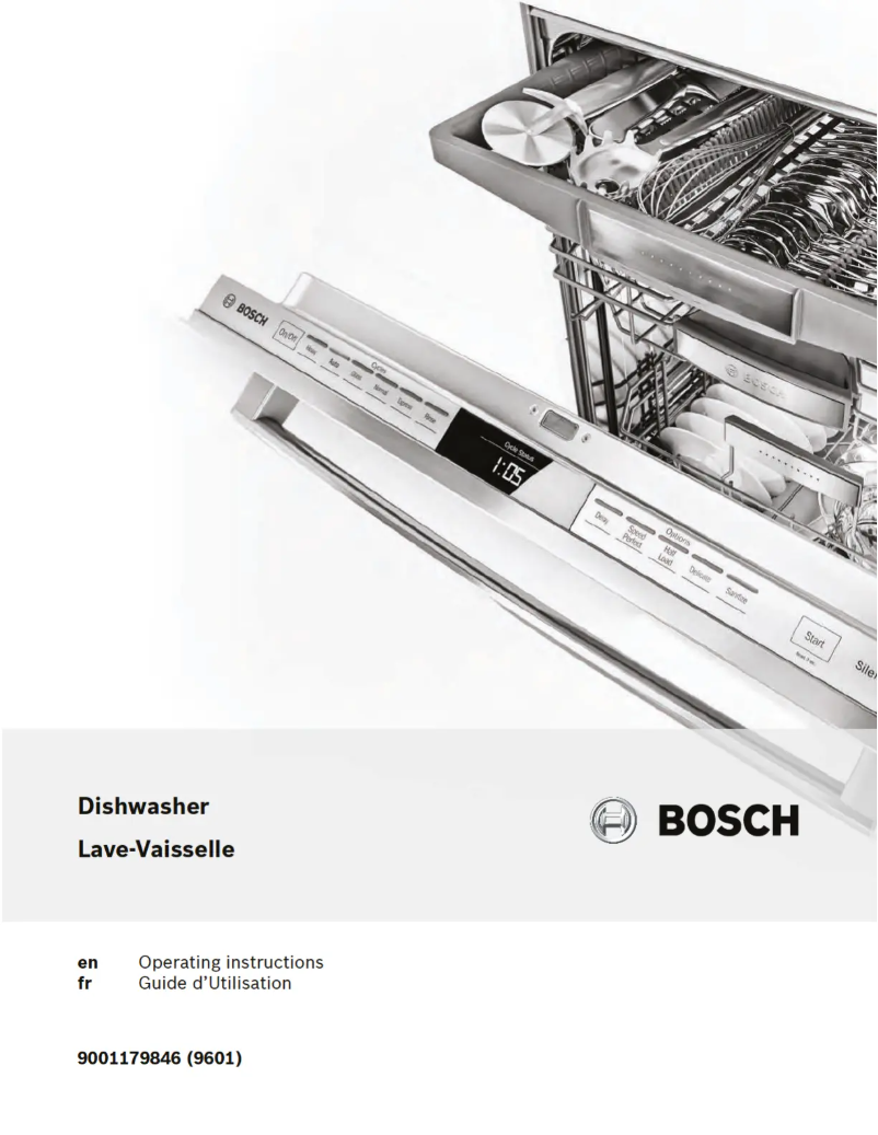Page 1 de la notice Manuel utilisateur Bosch SHX5AV56UC