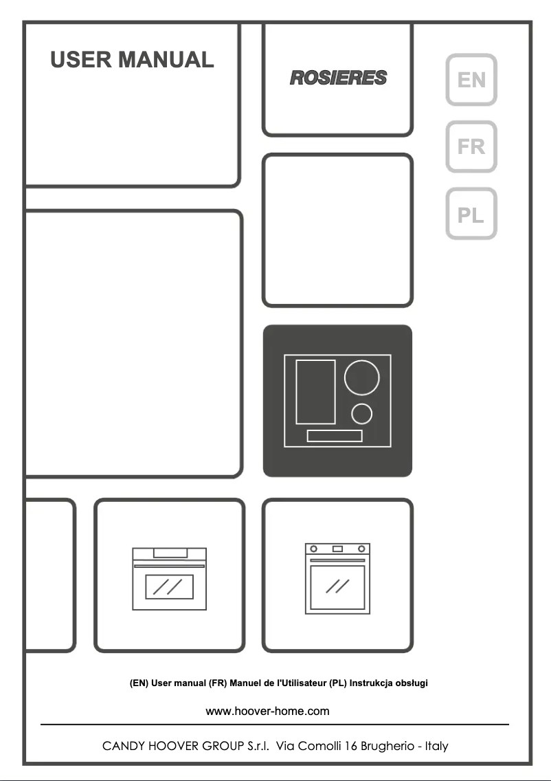 Image de la première page du manuel de l'appareil RIF63DSCCS