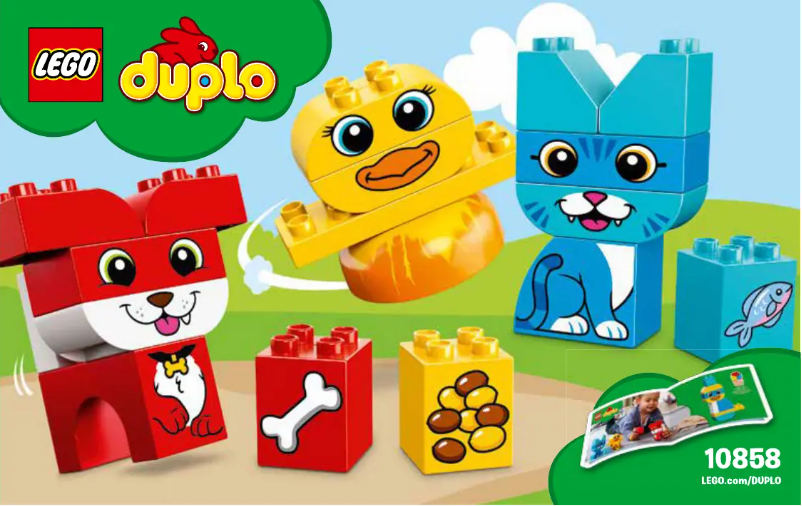 Página 1 del manual Manual de usuario Lego Duplo 10858