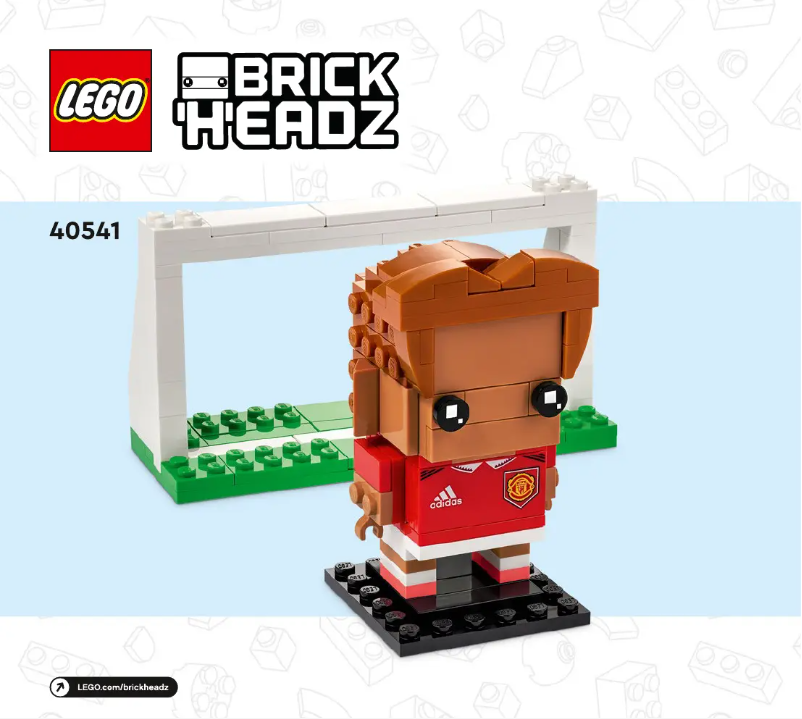 Image de la première page du manuel de l'appareil Brickheadz 40541