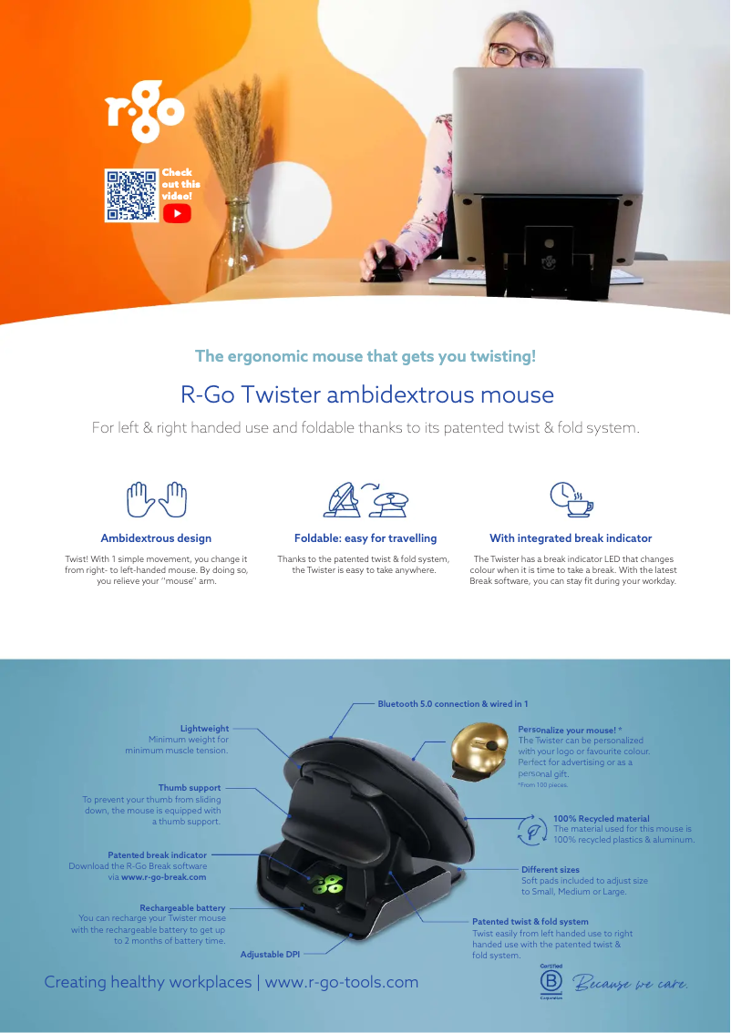 Page n°1 - Fiche technique R-Go Tools Twister