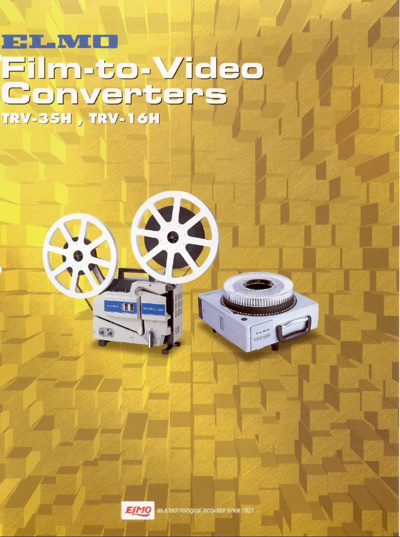 Page 1 de la notice Brochure Elmo TRV-35H