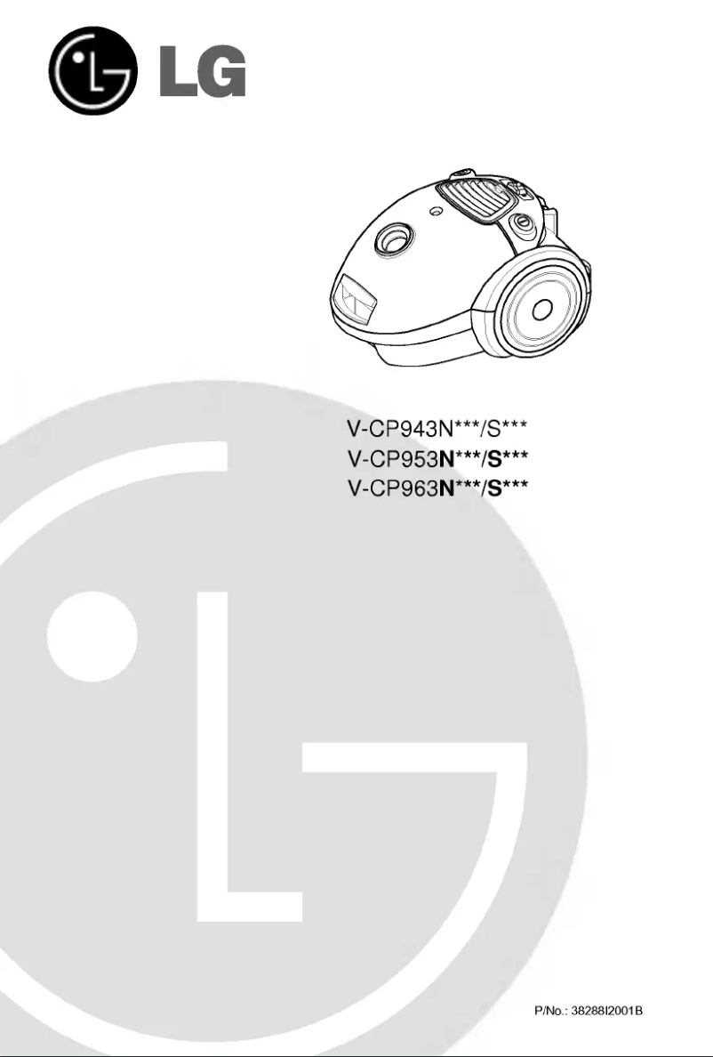 Page n°1 - Manuel utilisateur LG V-CP953ND