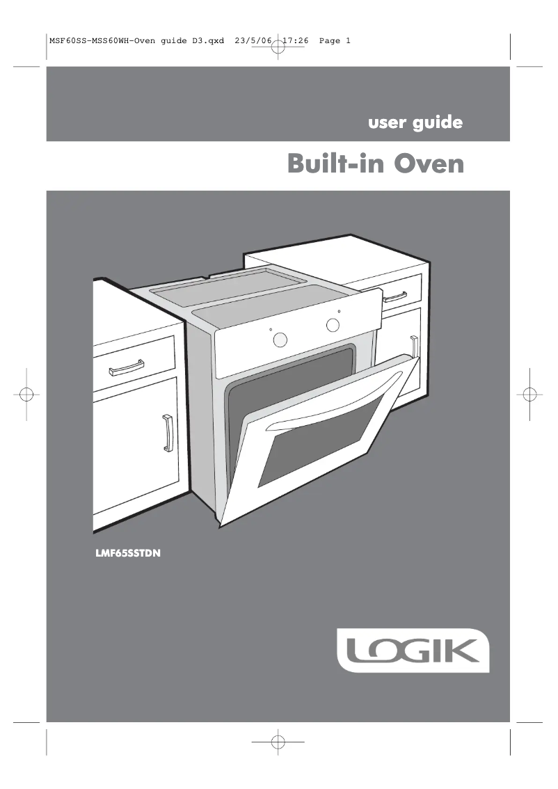 Page 1 de la notice Manuel utilisateur Logik LMF65SSTDN