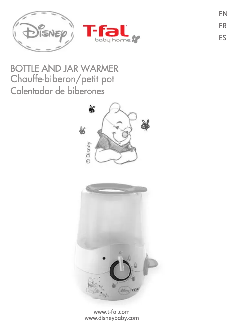 Page 1 de la notice Manuel utilisateur Tefal Disney TD1110