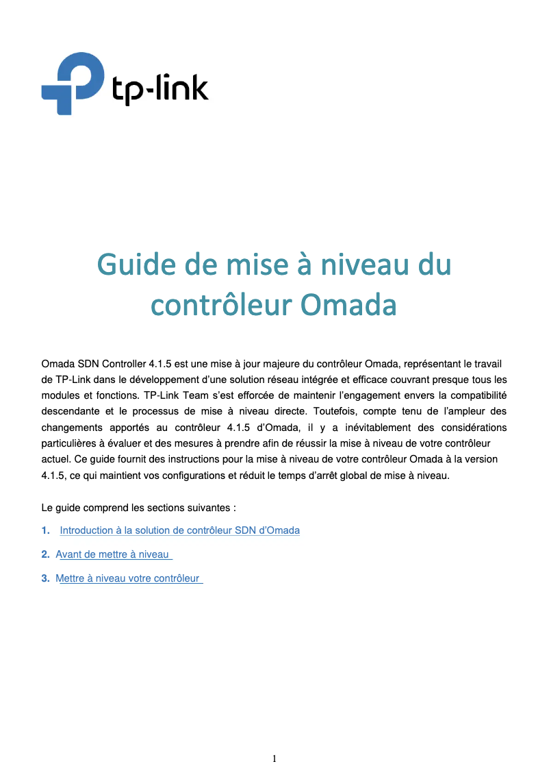 Página 1 del manual Manual de usuario TP-Link Omada OC300