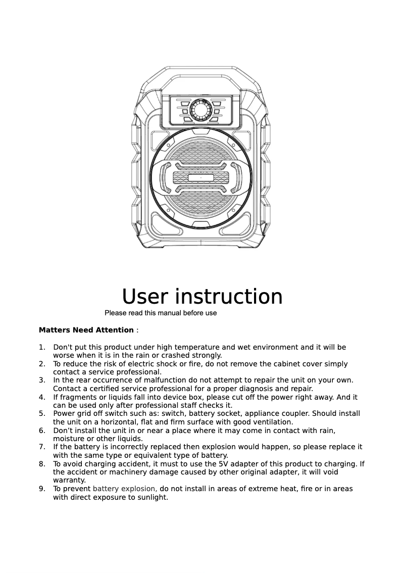 Page 1 de la notice Manuel utilisateur EARISE 27-027-T15