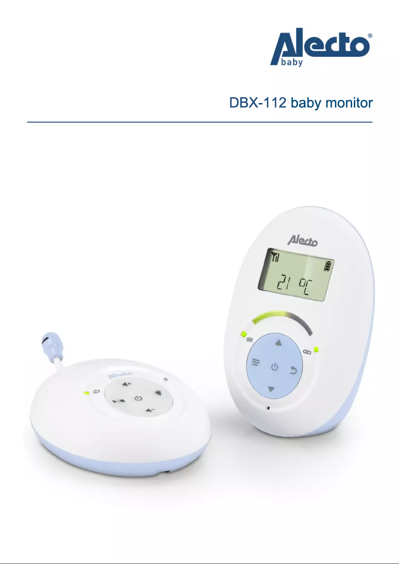 Page n°1 - Manuel utilisateur Alecto DBX-112