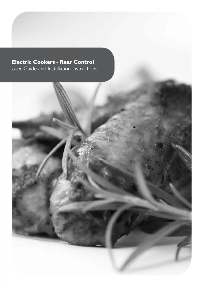 Page n°1 - Manuel utilisateur Westinghouse 4U606W