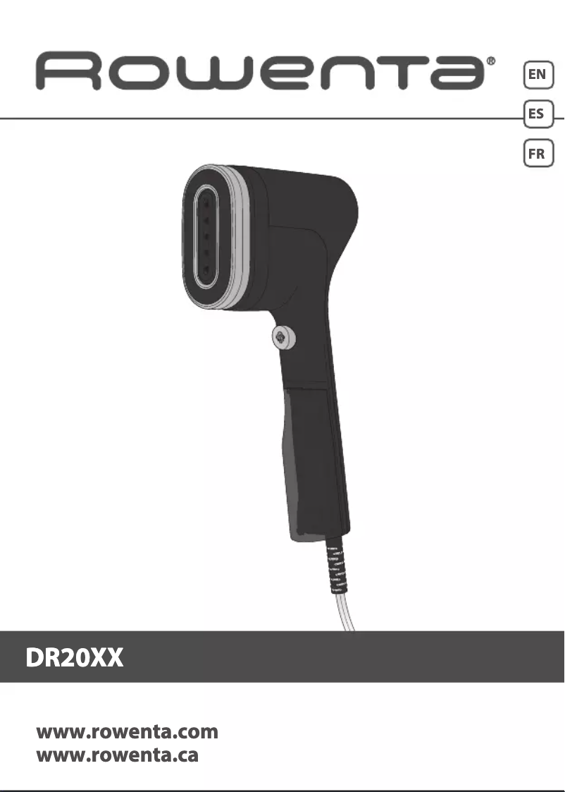 Página 1 del manual Manual de usuario Rowenta Pure Pop DR2021