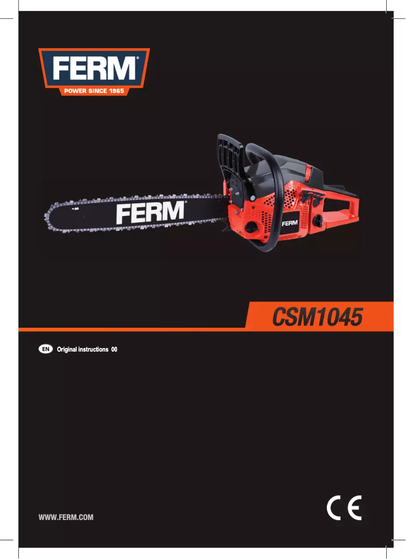 Image de la première page du manuel de l'appareil CSM1045