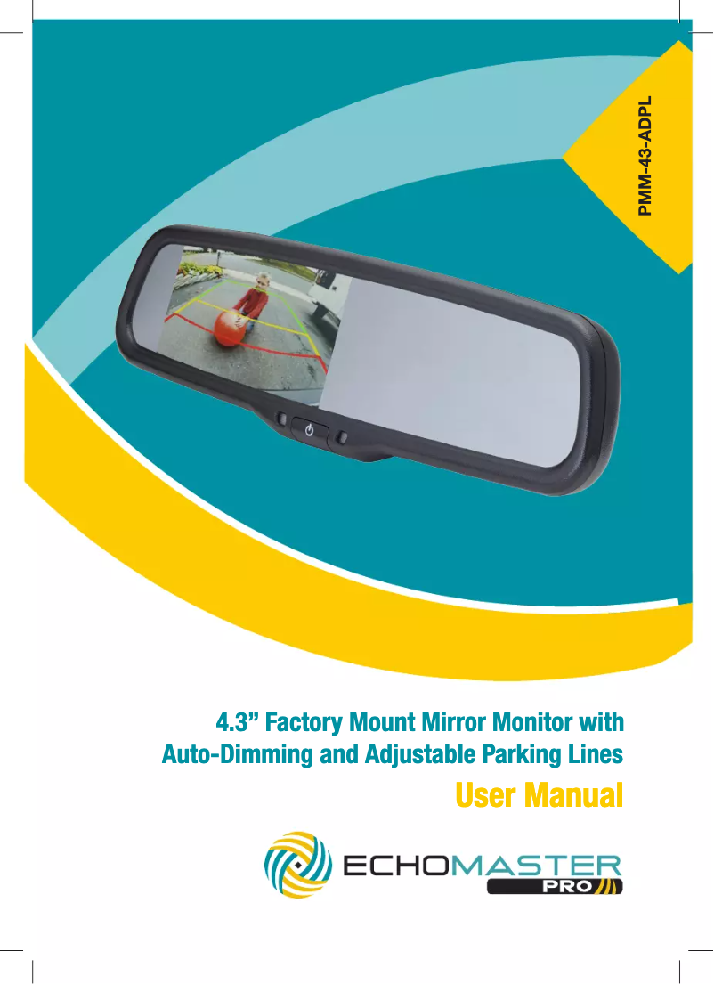 Page 1 de la notice Manuel utilisateur EchoMaster PMM-43-ADPL