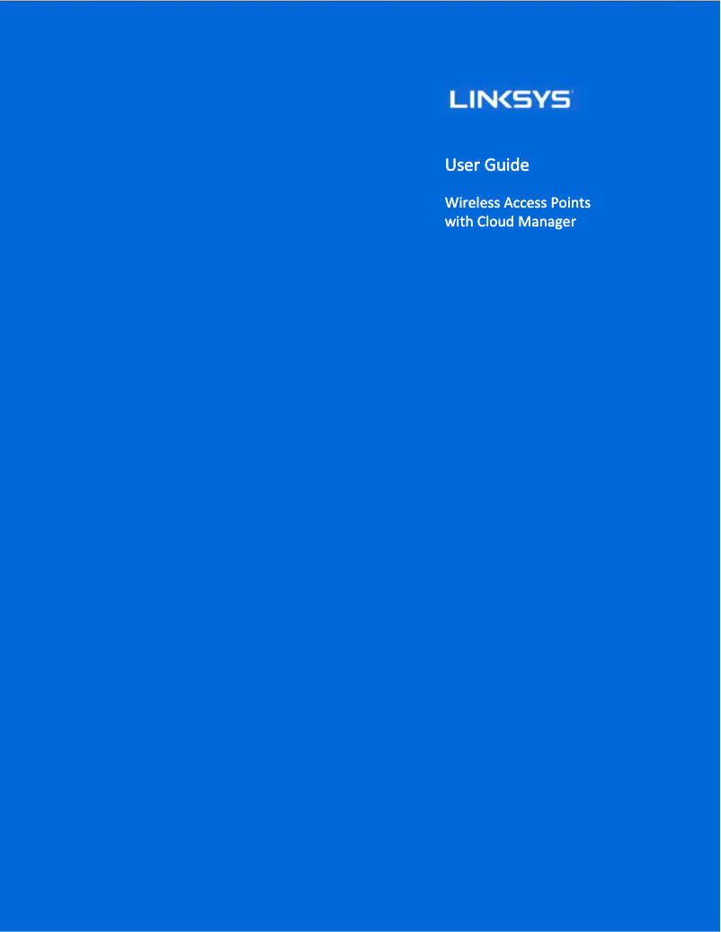 Página 1 del manual Manual de usuario Linksys LAPAC1300C
