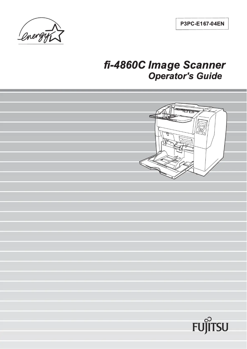 Page 1 de la notice Manuel utilisateur Fujitsu i-4860C