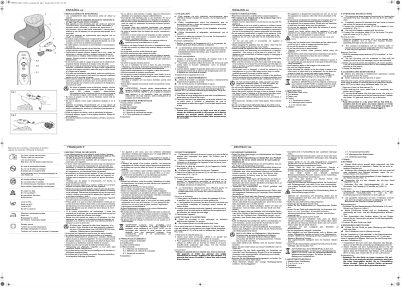 Page n°1 - Manuel utilisateur Solac CT8661