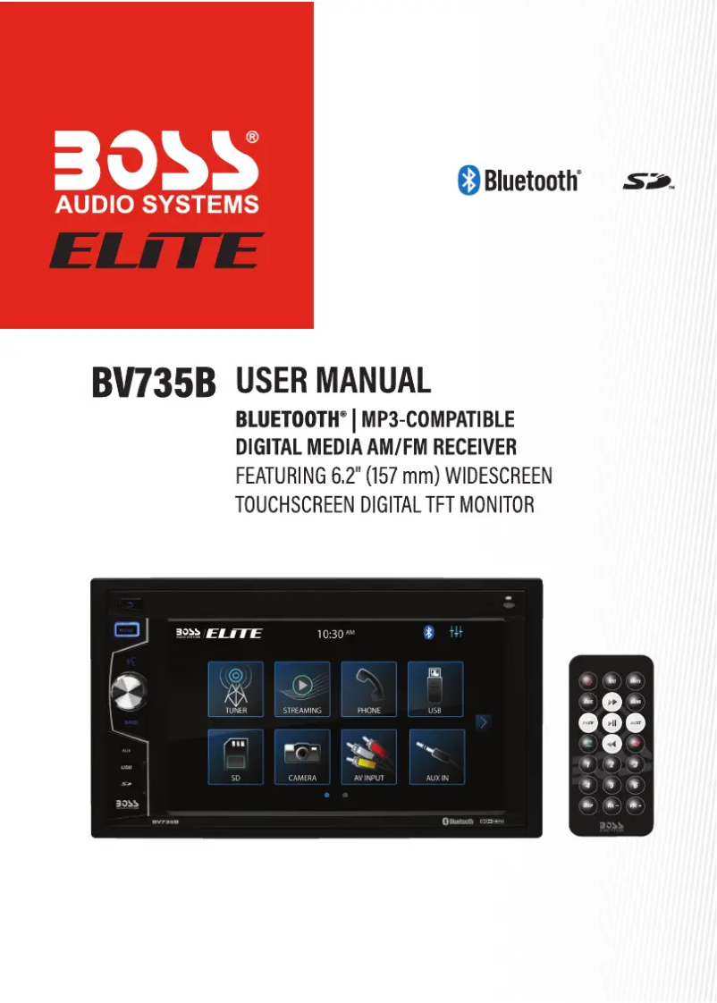 Image de la première page du manuel de l'appareil BV735BLC