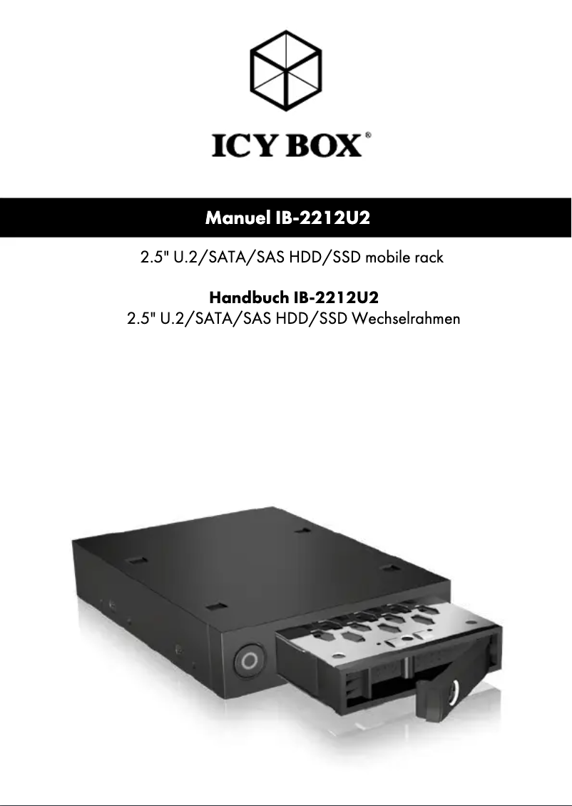 Page n°1 - Manuel utilisateur Icy Box IB-2212U2
