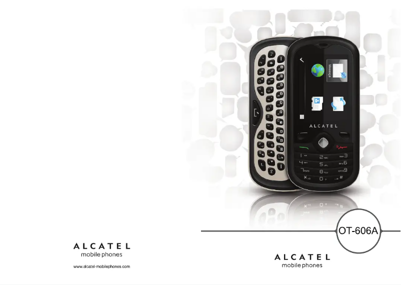 Page n°1 - Manuel utilisateur Alcatel One Touch 606A