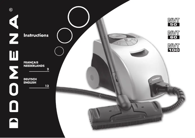 Page 1 de la notice Manuel utilisateur Domena NVT100