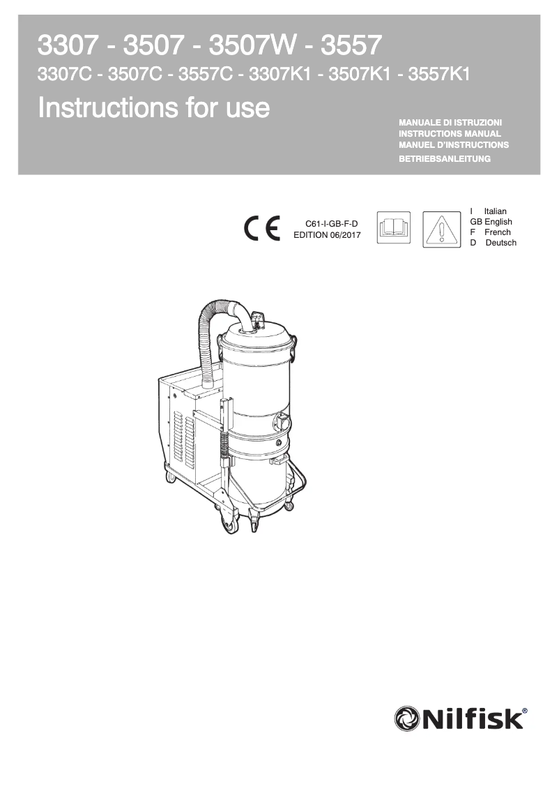 Image de la première page du manuel de l'appareil iD100
