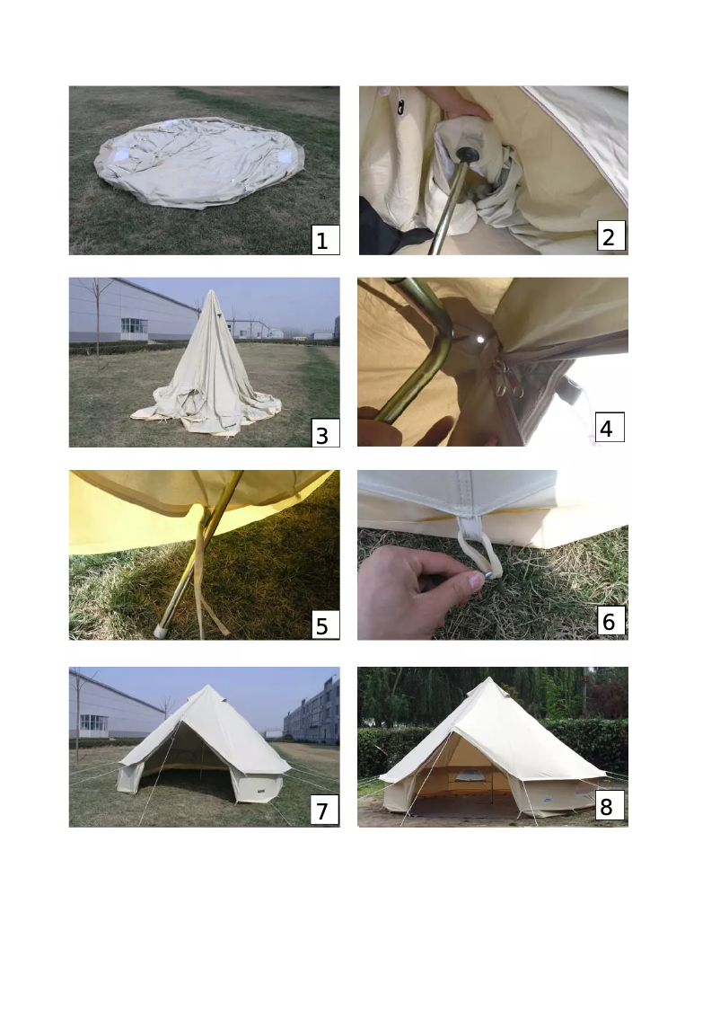 Image de la première page du manuel de l'appareil Sahara 500