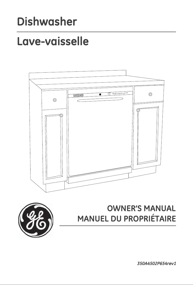 Page 1 de la notice Manuel utilisateur GE GDWF800VWW