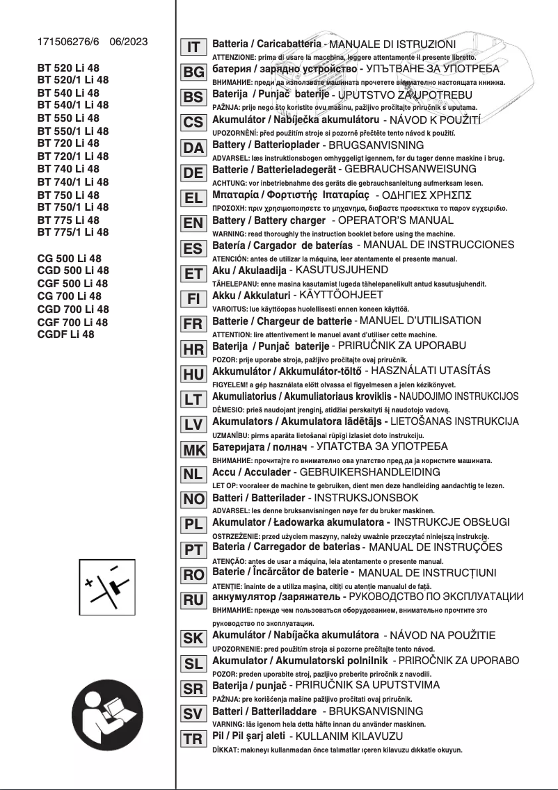Page n°1 - Manuel utilisateur Stiga EC 415 DU
