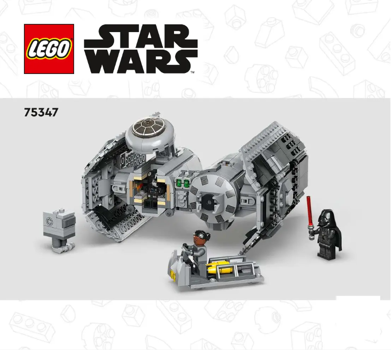 Page 1 de la notice Manuel utilisateur Lego Star Wars 75347