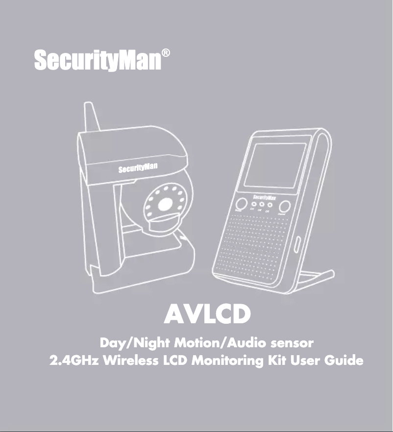 Page 1 de la notice Manuel utilisateur SecurityMan SM-850