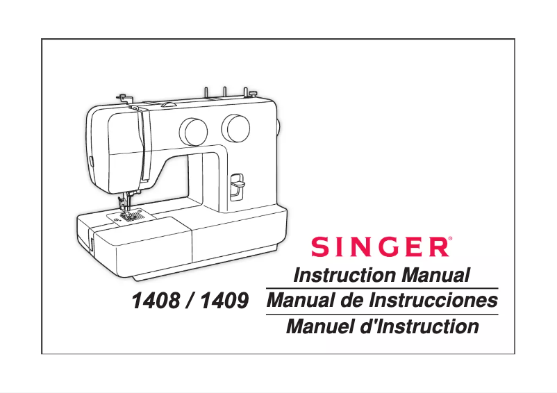 Page n°1 - Manuel utilisateur Singer Promise 1409 