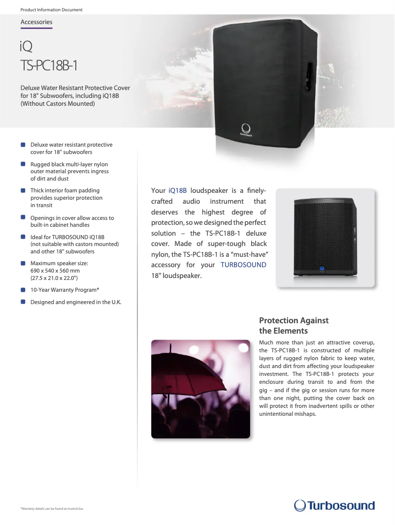 Image de la première page du manuel de l'appareil TS-PC18B-1