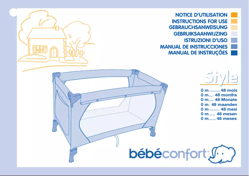 Page 1 of the manual User Manual Bebe Confort Style