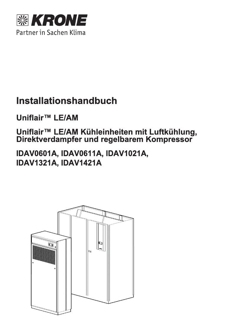 Page 1 de la notice Manuel utilisateur Gree IDAV 1421A