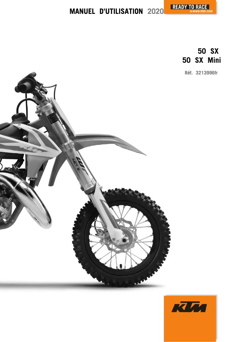 Image de la première page du manuel de l'appareil 50 SX Mini (2020)