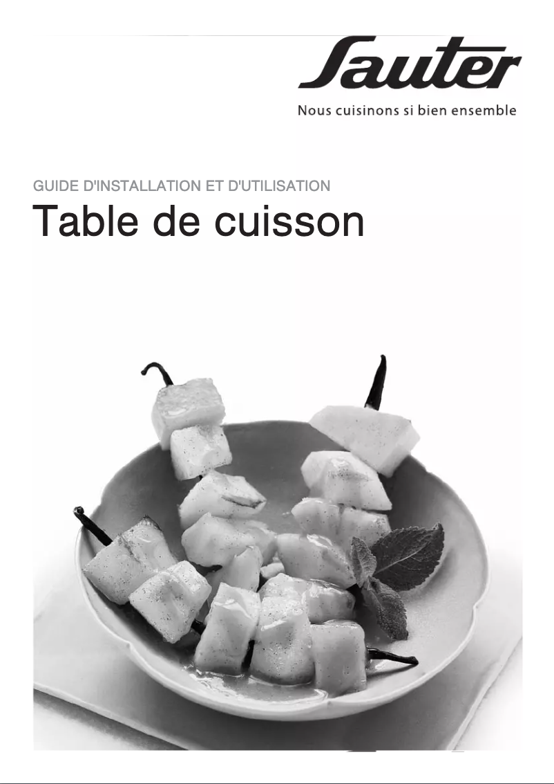 Page n°1 - Manuel utilisateur Sauter STV944B