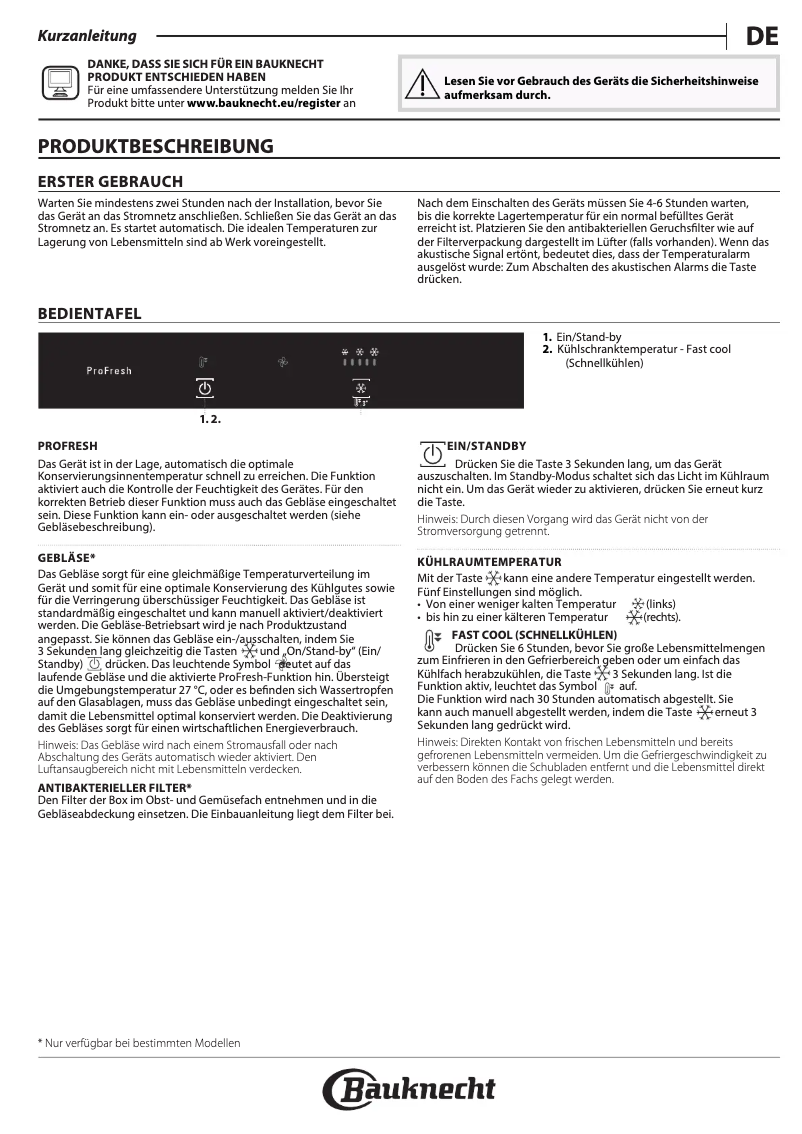 Image de la première page du manuel de l'appareil KGIP 28882