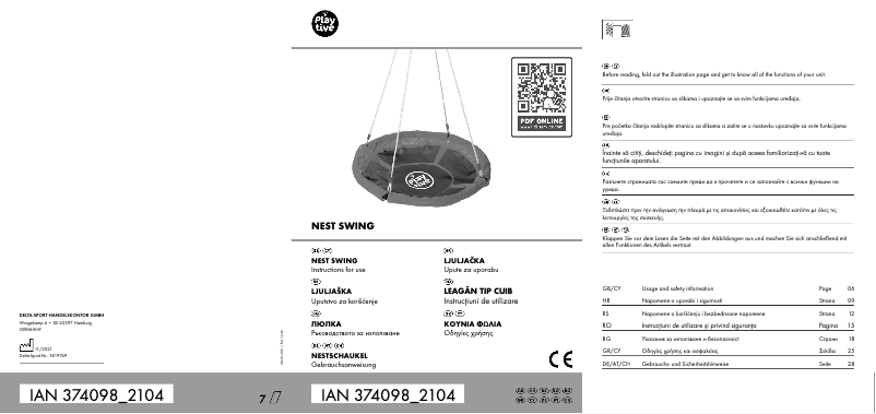 Página 1 del manual Manual de usuario Playtive IAN 374098