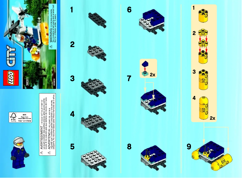 Image de la première page du manuel de l'appareil 30311