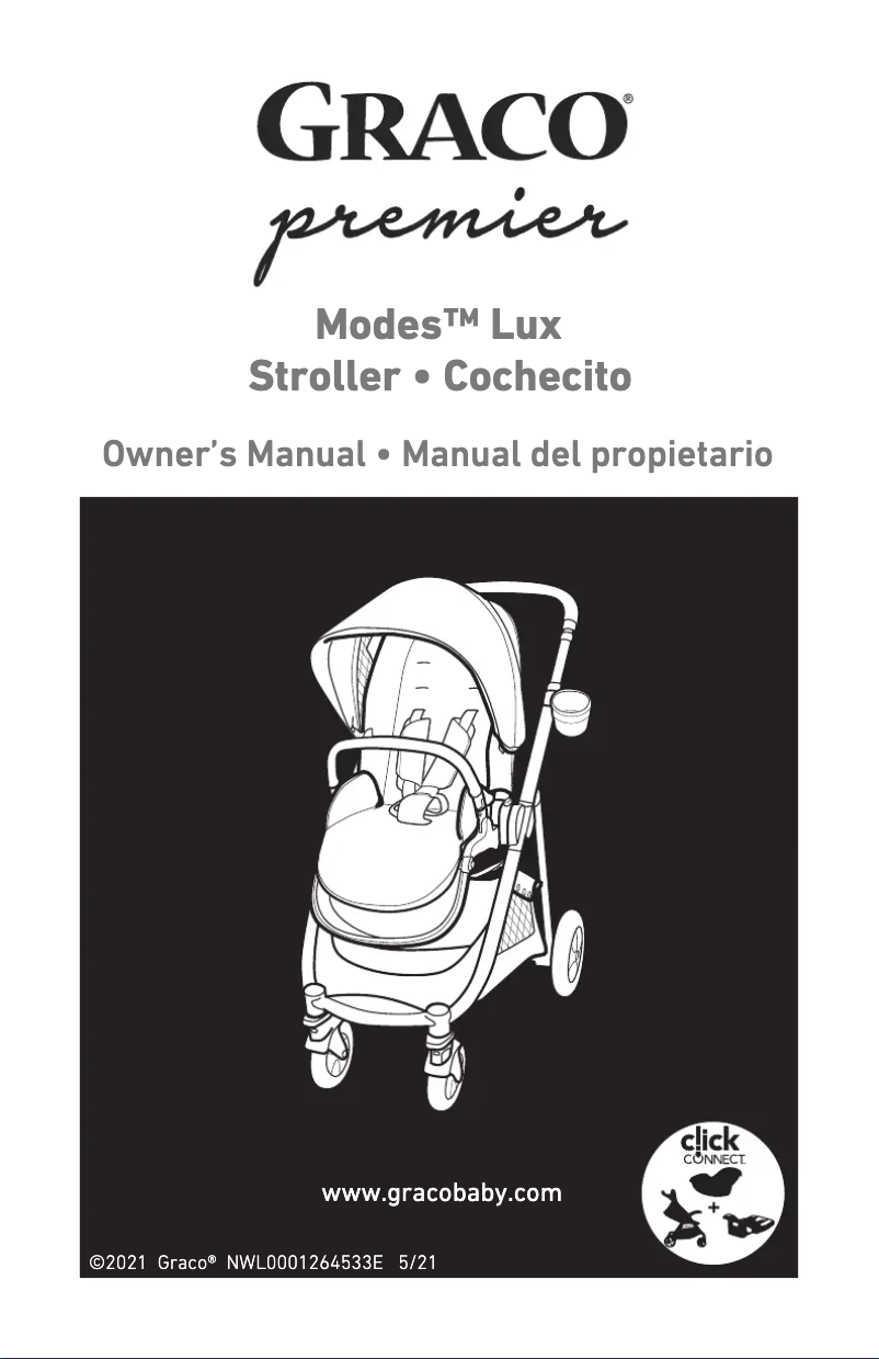 Page n°1 - Manuel utilisateur Graco Premier Modes Lux