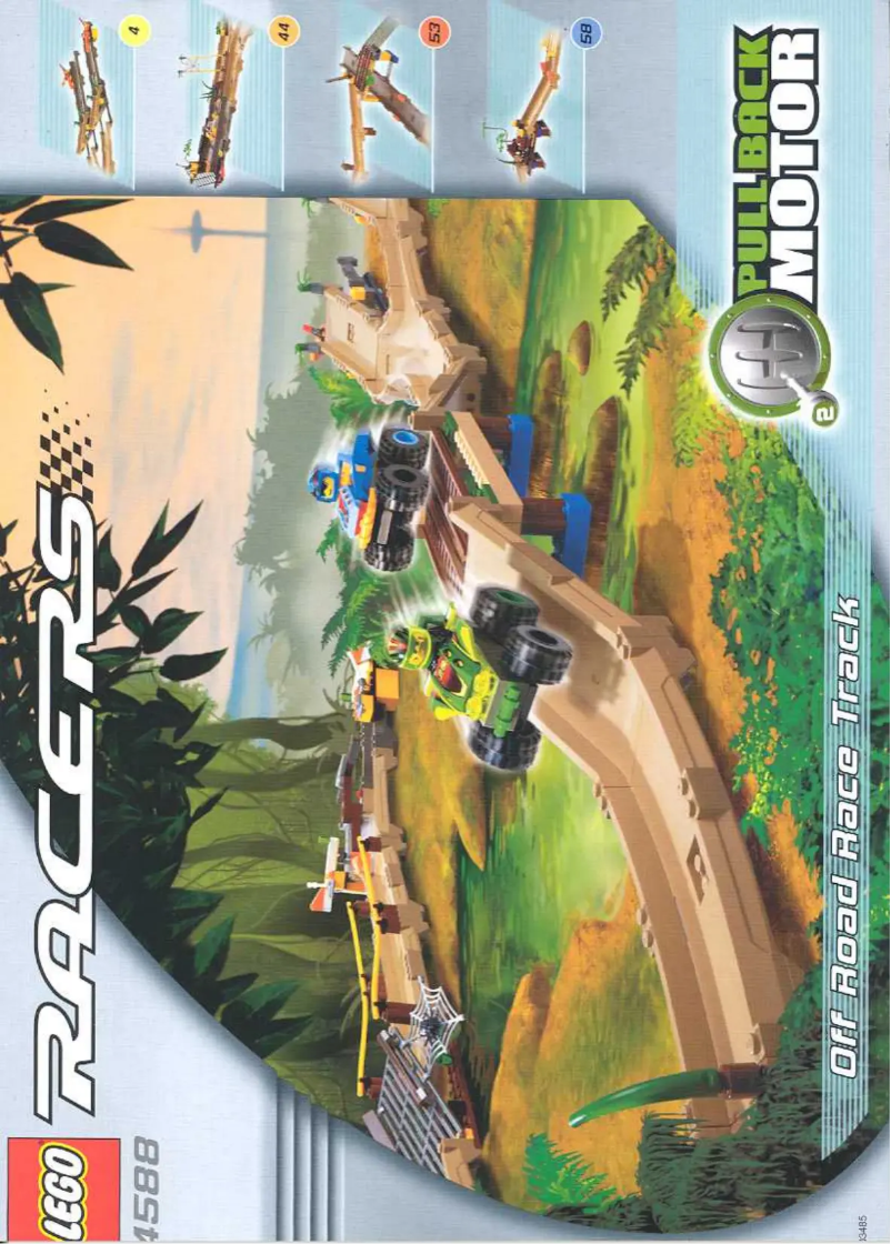 Page 1 de la notice Manuel utilisateur Lego Offroad Race Track
