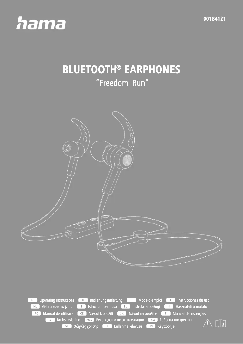 Image de la première page du manuel de l'appareil Freedom Run 00184121
