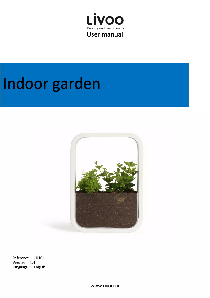 Page 1 de la notice Manuel utilisateur Livoo LH101